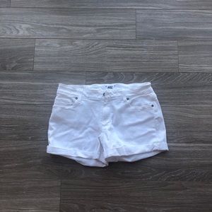 Paige White Denim Jean Shorts